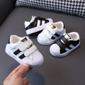 Spring & fallkids sneakers white shoes soft bottom toddler shoes boys sports shoes baby girl shoes baby shoes shell toe