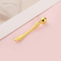 Zinc alloy big head eye cream stick metal eye massage stick eye cream introduction lifting eye cream beauty massage spoon stick