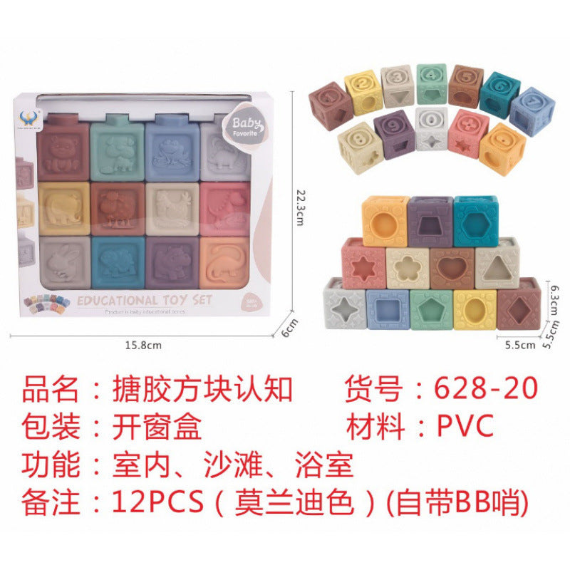 Cross-border  export soft glue water spray dinosaur unicorn marine animal children's bathroom pairing water toy