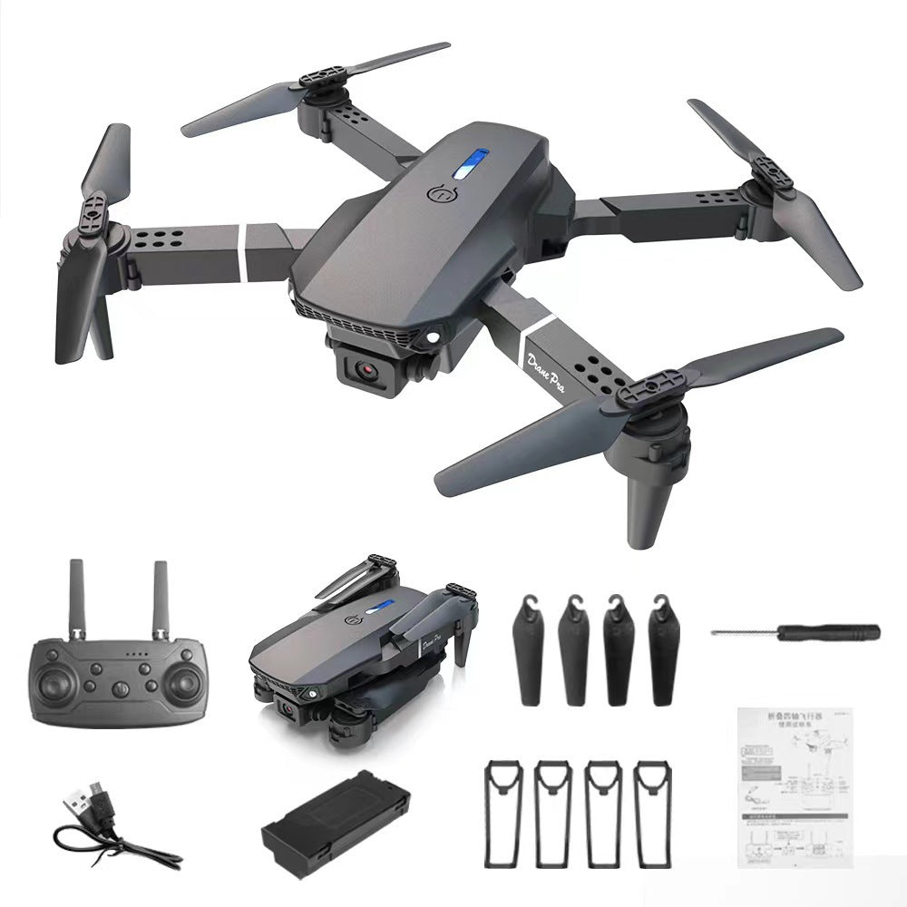 e88pro drone aerial photography 8k high definition long battery life remote control aircraft four-axis foldable drone e99pro