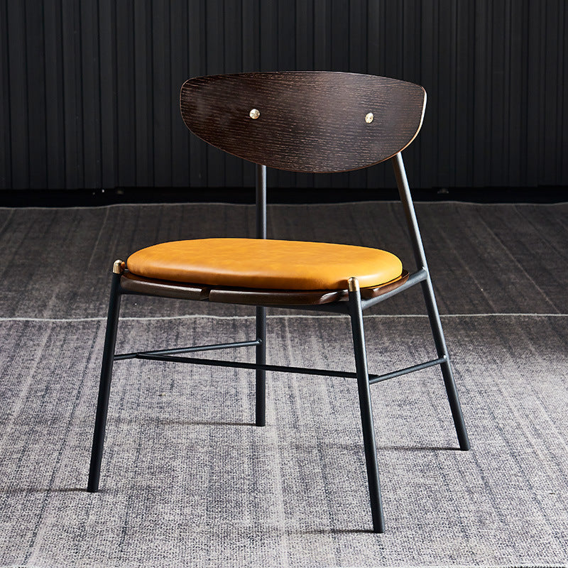 American industrial style loft chair designer creative personality retro furniture iron chair cafe casual back dining chair