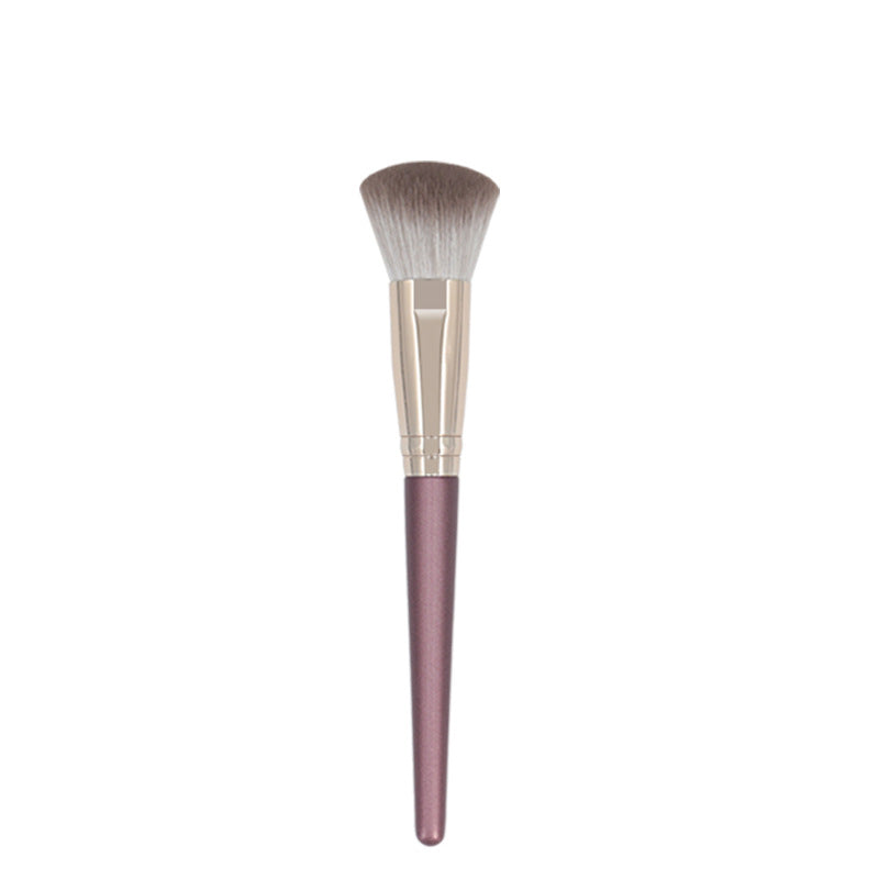New wooden handle makeup brush set - concealer brush, powder brush, foundation brush - beginner's complete set of makeup brushes - cangzhou style