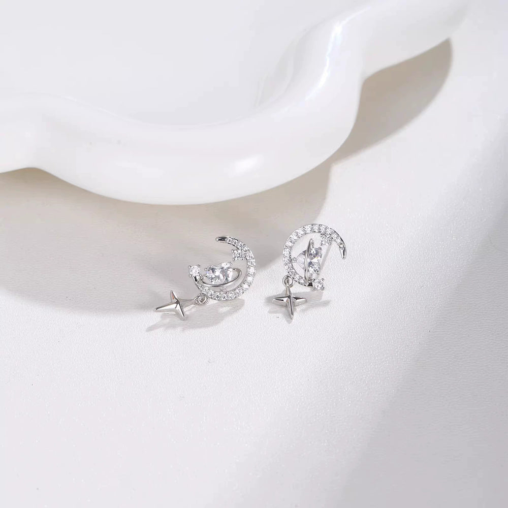 Ins style pearl earrings for women 925 silver needle niche design butterfly earrings accessible luxury high-end earrings earrings earrings