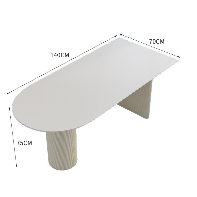 Cream Wind Studio Selection Area Table and Chair Combination Wedding Shop Negotiation Sofa Leisure Nail Salon Reception Card