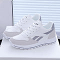 korean version of argan shoes for women, trendy 2025 spring and autumn new student running sports shoes, street style white shoes, dad shoes