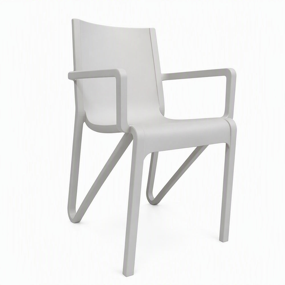 Nordic plastic chair wholesale living room dining chair sedentary armrest back chair restaurant stacking stool dining table and chair