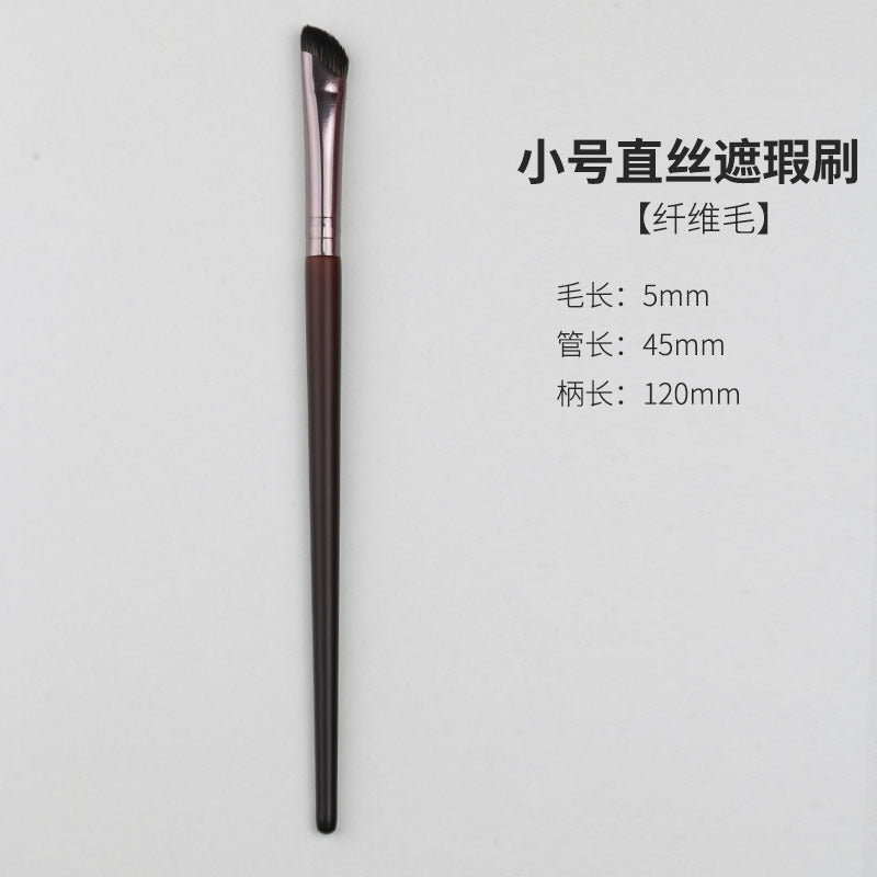 Wooden handle makeup brush set - cangzhou makeup brushes: blush brush, wool brush, powder brush, foundation brush, eyeshadow brush, and other makeup brushes