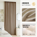 High blackout soft and waxy chenille hair-styling full blackout shaoxing keqiao curtain fabric wholesale bedroom living room classy sense