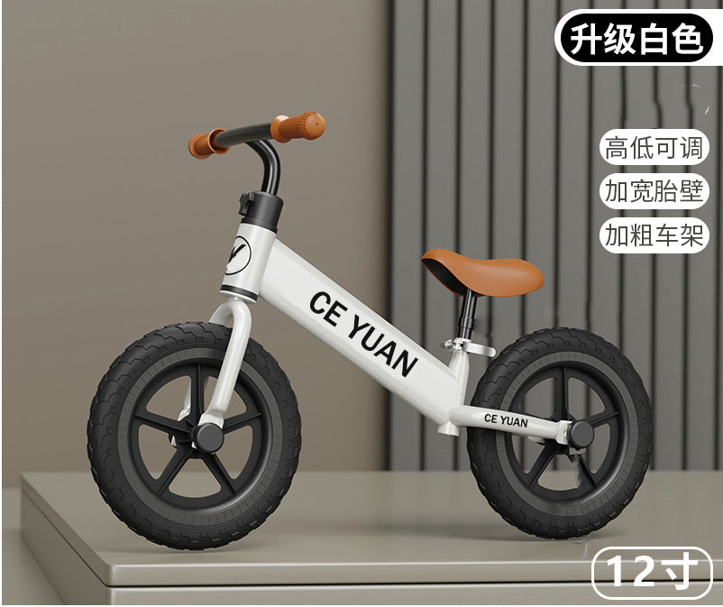 New children's magnesium alloy balance car without pedals 1-6 years old baby balance yo-yo car two-wheel coasting walker