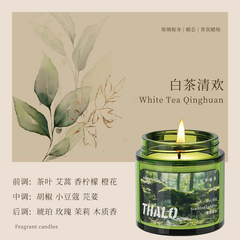 Aromatherapy for home fresh tea scented candle fragrance indoor long-lasting fragrance new solid balm classy quality wholesale