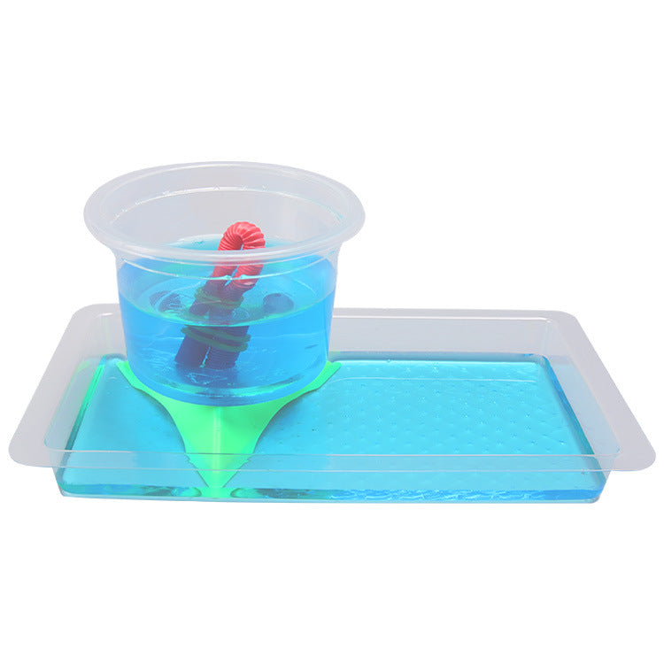 Science and technology small production DIY fair cup siphon phenomenon simulation experiment creative science teaching material package for primary school students
