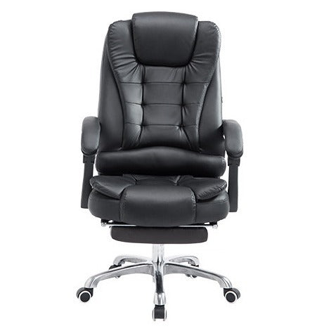 Modern office luxury comfort executive chair - reclining manager's chair - executive desk chair - black business chair