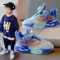 Boys' athletic shoes -  spring/autumn new collection - kids' basketball shoes with rotating buckle - boys' running shoes - girls' chunky sneakers