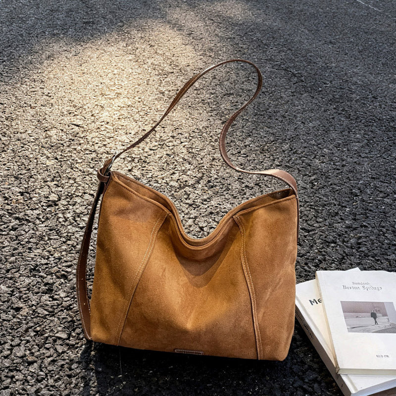 2025 new korean style crossbody bag for women - minimalist, high-quality shoulder bag, large capacity tote bag for work and commuting