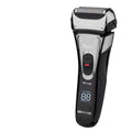 Led display full body washable reciprocating electric shaver usb quick charge original floating head razor wholesale
