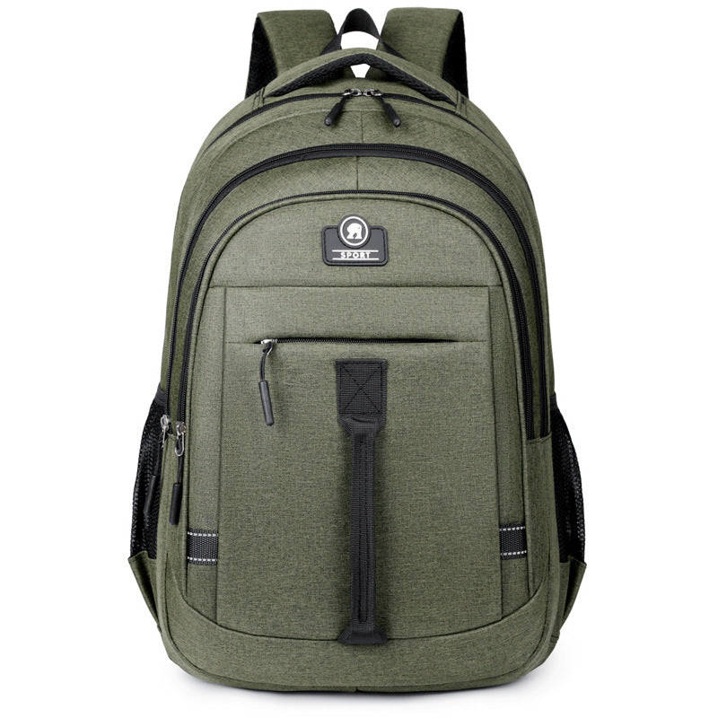 New reflective strip backpack can hold computer laptop bag men's commuter backpack large capacity schoolbag