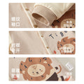 Babycare newborn baby pure cotton double-layer cardigan, korean style autumn outwear, autumn/spring children's clothing