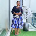 African  women's plus size cross-border fashion print dress - new  collection for us & european