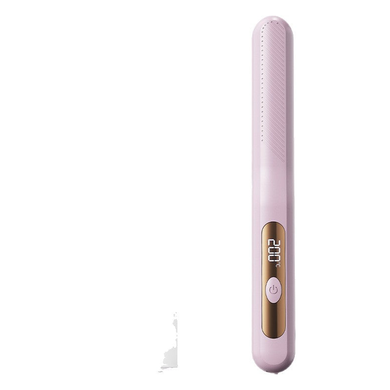 Cross-border new straight clamp, multi-functional three-in-one changer, straight-rolled dual-purpose curling iron, wireless straight clamp splint