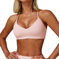 brushed yoga bra women's tight back fitness yoga clothes running exercise sports intimatessummer5061
