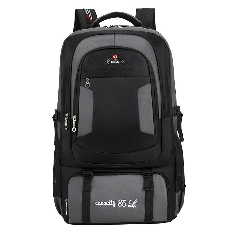 Burden reduction large-capacity backpack 85 liters travel bag men's mountaineering outdoor women's business travel backpack middle school student schoolbag