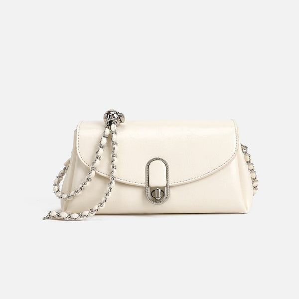 Women's bag 2025 new fashion versatile chain messenger bag summer explosion foreign style small square bag high texture small bag