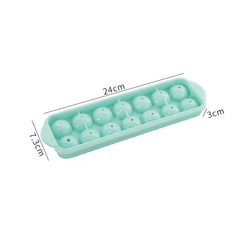 Freeze ice cube mold with lid silicone ice grids ice making film skull square ice maker cocktail ice ball film