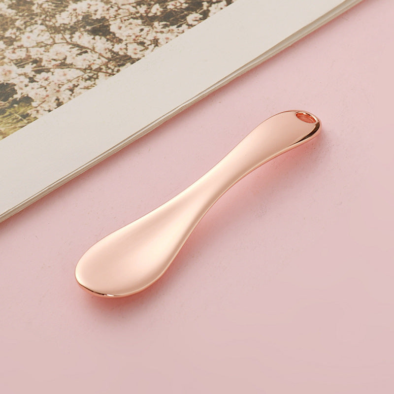 Wholesale cream spoons, cosmetic dispensing spoons, cream spoons, mask applicators, mask spoons, metal massage eye cream spoons
