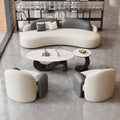 Hotel lobby, vip lounge, reception area, waiting area, curved sofa for sales offices and negotiation rooms