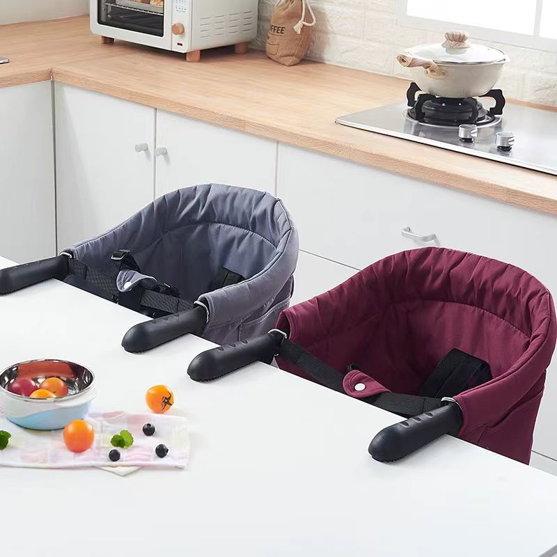 Kids dining table and chairs table side chair baby foldable chair multi-functional chair portable dining chair baby travel buffet chair