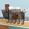 Storage rack dormitory bedside hanging basket storage upper bunk hanging bedside handy gadget punch-free multi-functional storage rack