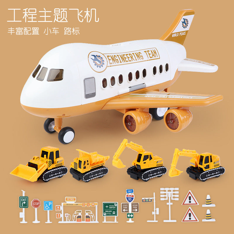 Kids' airplane toy model - popular, durable, transformable jumbo jet - ages 5-7 - perfect for boys and girls
