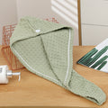 New arrival pineapple grids dry hair cap, thickened and absorbent, good women's headscarf towel, coral velvet shower cap