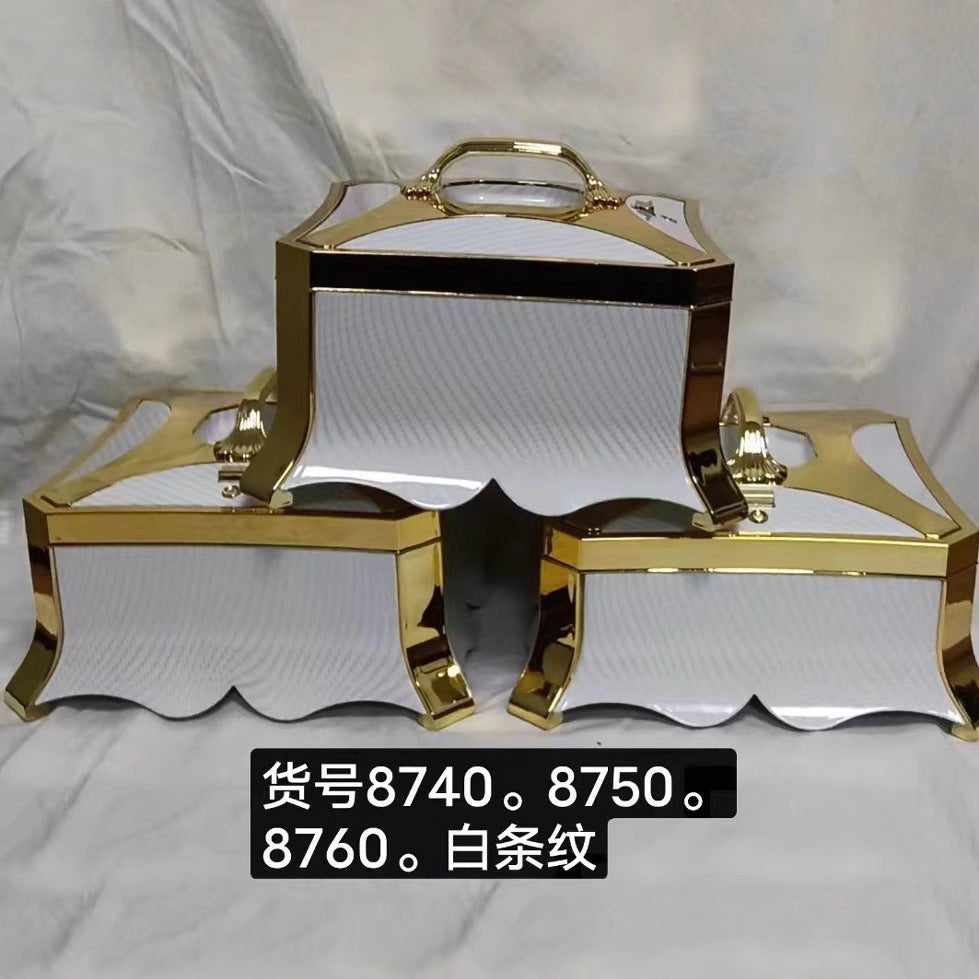 Export export cross-border 4l-5l-6l square food warmer container insulated lunch box new