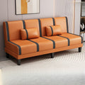 Sofa bed can be folded and used as a double or three-person multi-functional simple rental room bedroom lazy living room fabric sofa