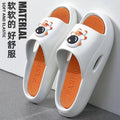 New arrival slippers men's summeroutwear sports shit-feeling sandals couple cartoon thick soleins women's sandals wholesale