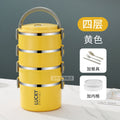 [yellow gray-4 layers] + tableware