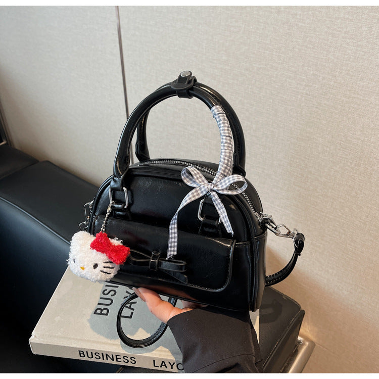 Crossbody bag women's  new simple casual commuter shoulder bag Korean version fashion high-end versatile bag women