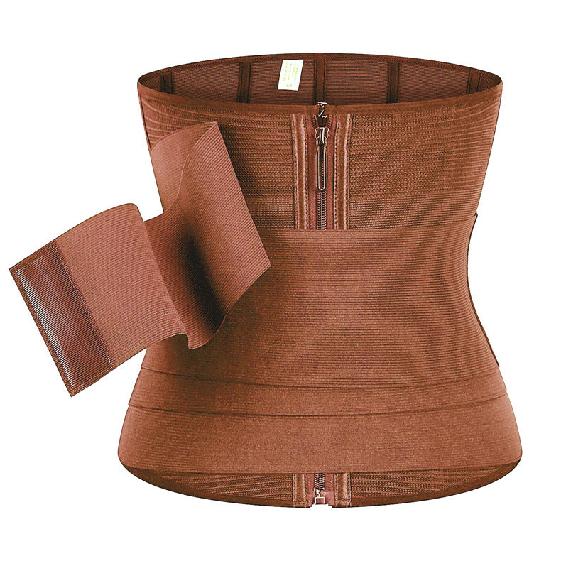 Thin detachable strap tight waist and abdominal belt women's corset belt abdominal belt sports fitness waist clip