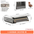 2.6m boss desk+ 3.0m file cabinet+chair