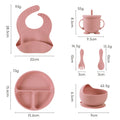 Soft pink 6-piece set (without ears)