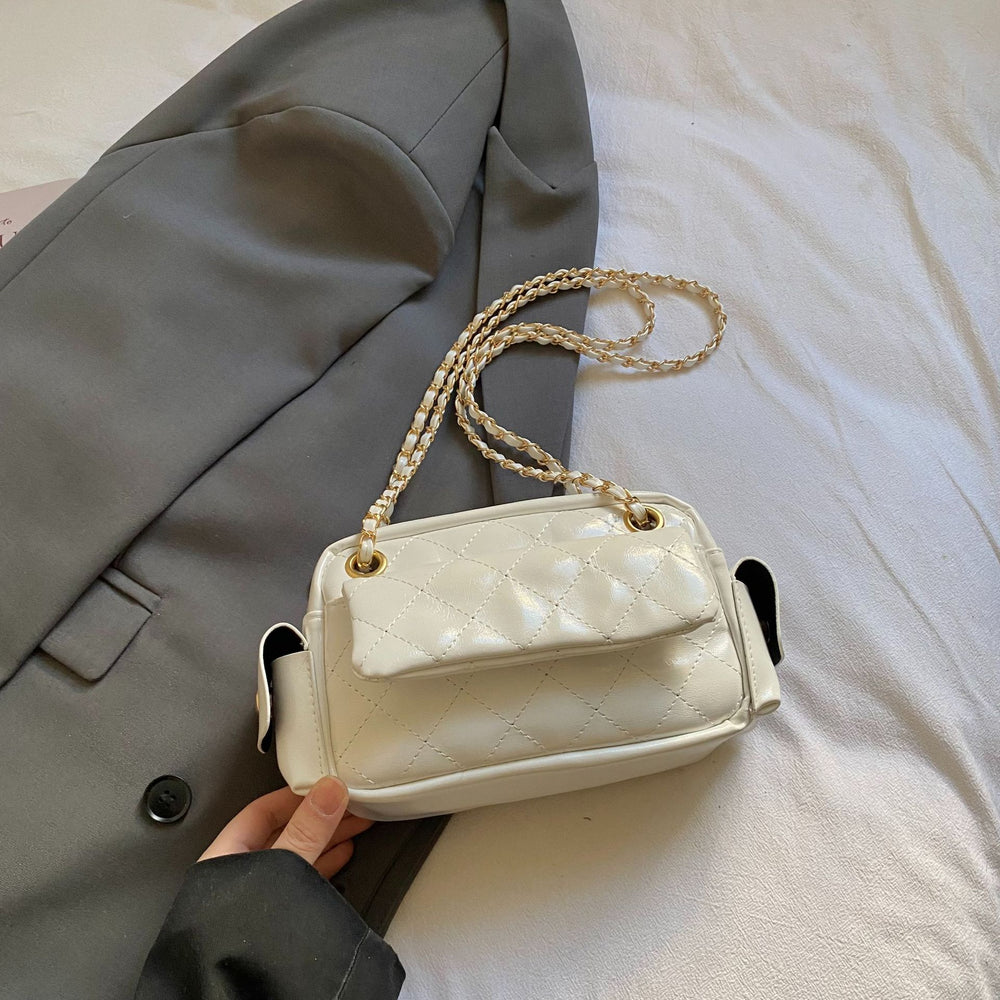 small fragrant style rhombus armpit bag for women 2026 spring new arrivalclassy texture shoulder bag niche style design women's bag