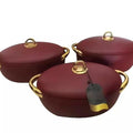 Food warmer container factory price direct sales export3pcs cross-border golden ear thermal insulation box 2l2.5l3l