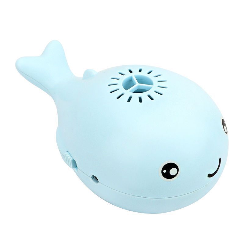 Douyin's same style children's electric small fan suspended blowing ball cute little whale charging suspended blowing ball toy wholesale