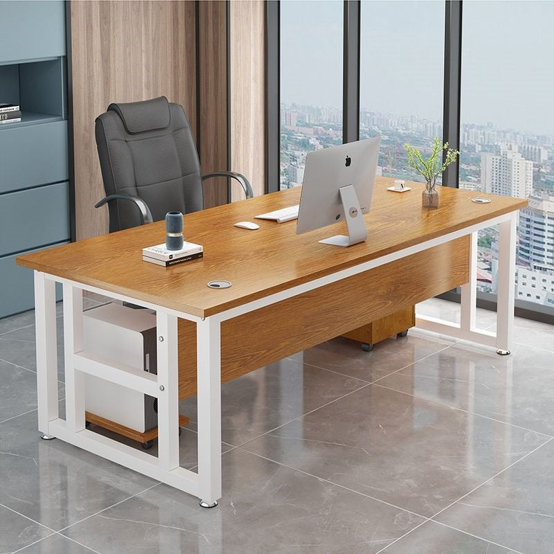 Computer desk simple single person manager desk bench table casual modern supervisor table thickened reinforced boss desk