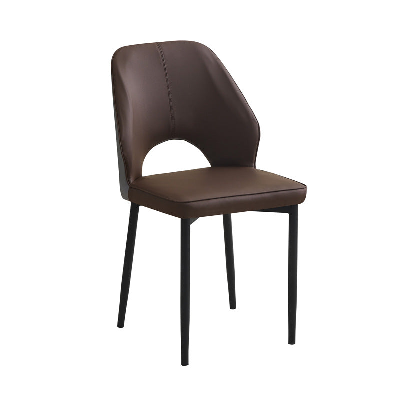 Manufacturer wholesale backrest lazy stool popularcasual creative scandinavianins style restaurant creative cut out dining chair