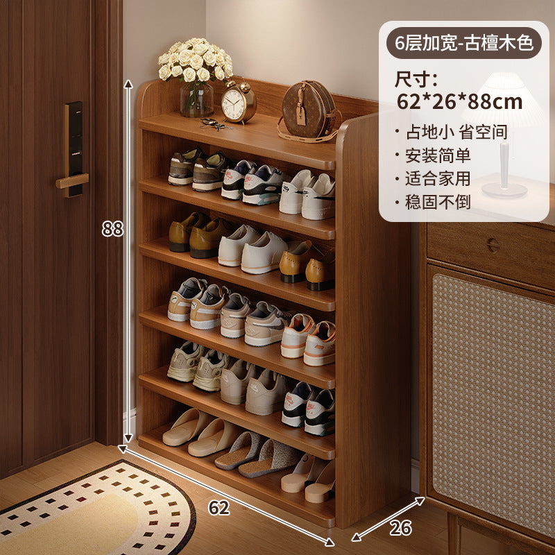 Shoe rack, multi-layer simple small and narrow rental house at the entrance of the home, rental good things 2025 new indoor shoe cabinet