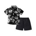 Boys' summer shirt set - hawaiian style family travel outfit - baby summer clothes - kids' summer beachwear - custom options available
