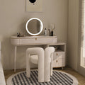 Cream dressing table scandinavianpopular makeup designer nail salon dining chair for home bedroom backrestaccessible luxury dressing table chair