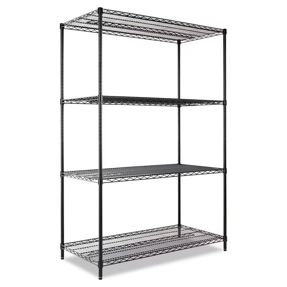 Shangchao chrome-plated wire mesh shelf warehouse workshop wire mesh shelf multi-layer adjustable shelf home storage rack